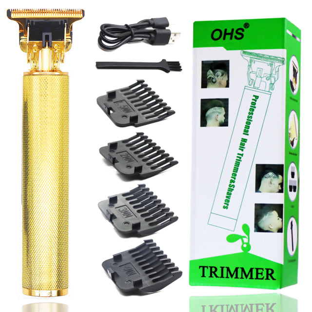 USB Vintage Electric Hair Trimmer